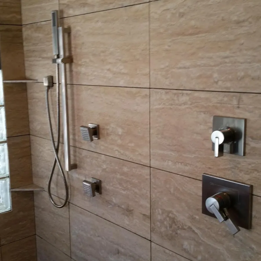 Shower fixture installation for Water Heater Replacement in Westlake